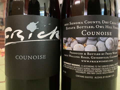 COUNOISE 2021 Estate Owl Hill Vineyard, Dry Creek Valley (Low Stock)