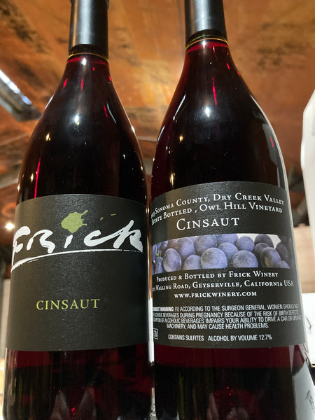 Library) CINSAUT 2023 Estate Owl Hill Vineyard, Dry Creek Valley