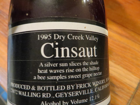 (Archive. Original Club offer in 2015. interesting Cinsaut history) ONCE IN A LIFETIME Cinsaut 18 VINTAGES ✶Ultra Rare✶ 18 bottles 1994-2011