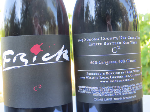 (Library) C2 (C-squared) Red Blend 2019  Estate, Dry Creek Valley